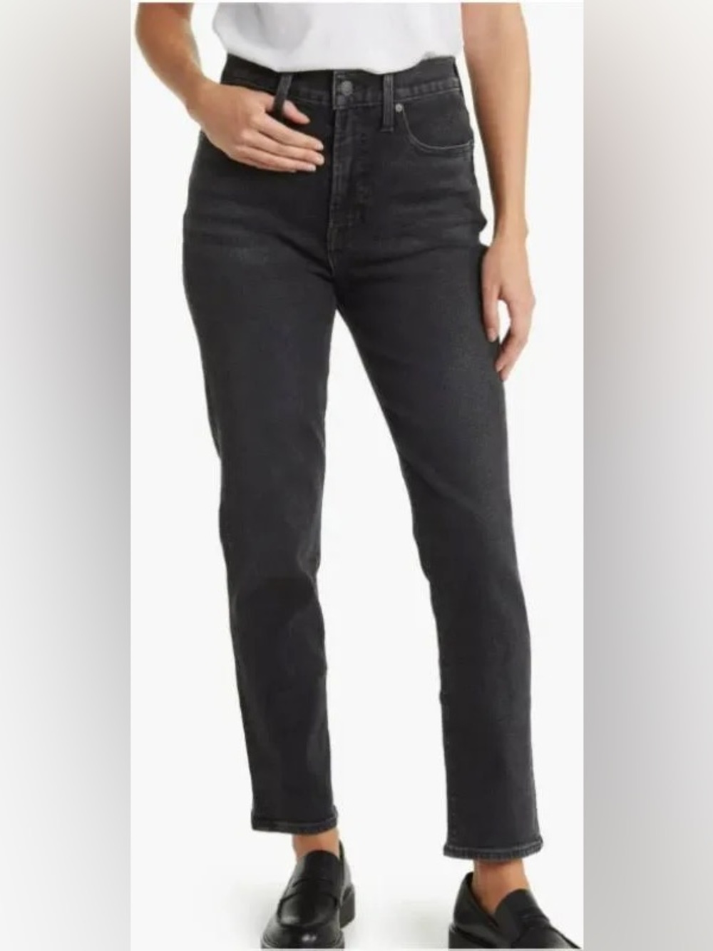 Madewell The Perfect Vintage Jean- Lunar Wash View 2